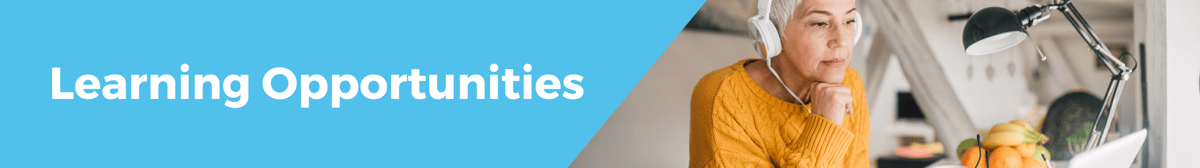 Learning Opportunities Banner